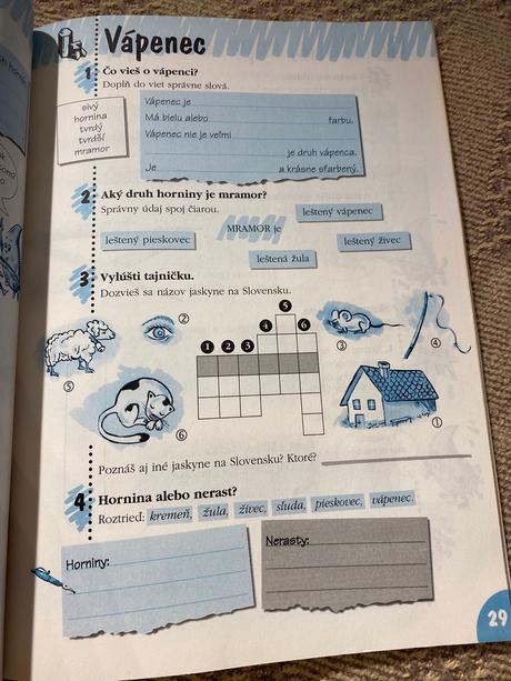 Pracovný zošit prírodoveda pre 3 roč zš,