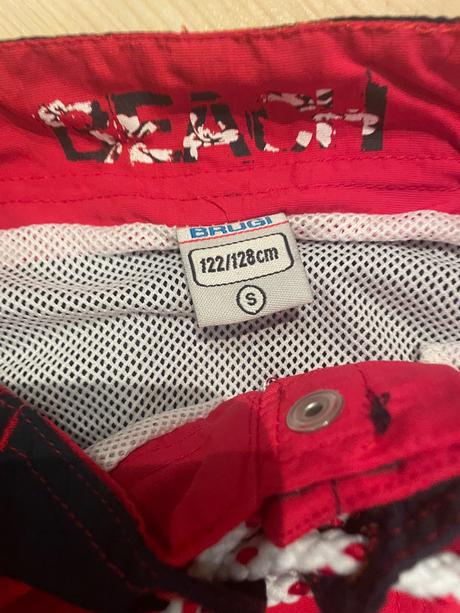 Kupacie bermudy brugi 6-8 rokov, brugi,128