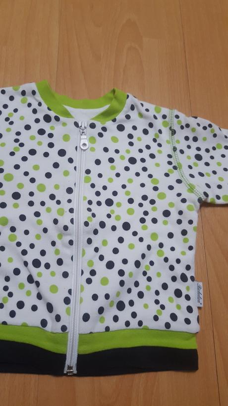 Bodkovaná mikina, richelieu,86