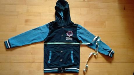 Modrá mikina, palomino,128