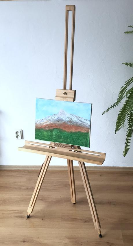 Maľovaný obraz  majestátny kriváň, 