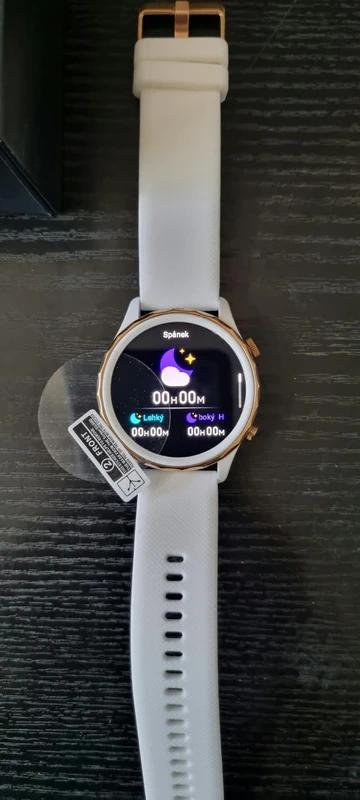 Smart hodinky carneo queen hr+ rosegold, 