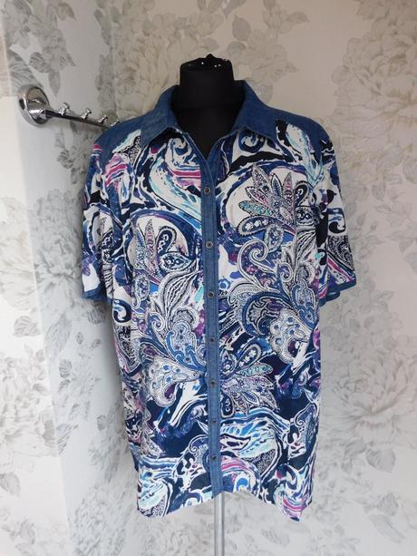 Kvalitna košelova bluzka, 48