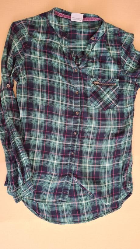 Dievčenské kárované košele., xs