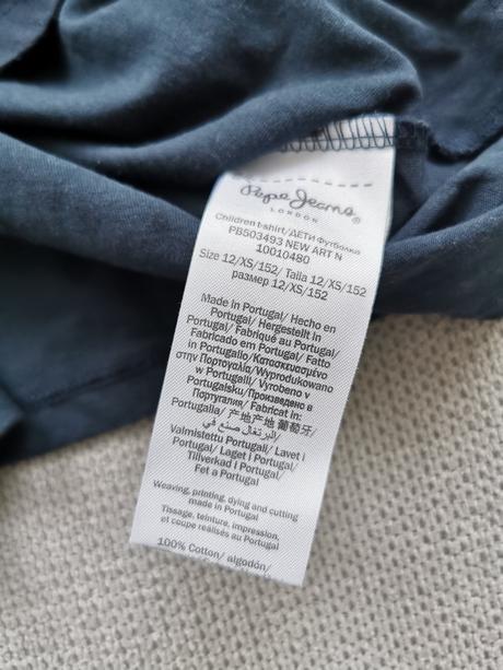 Tricko pepe + darcek, pepe jeans,152