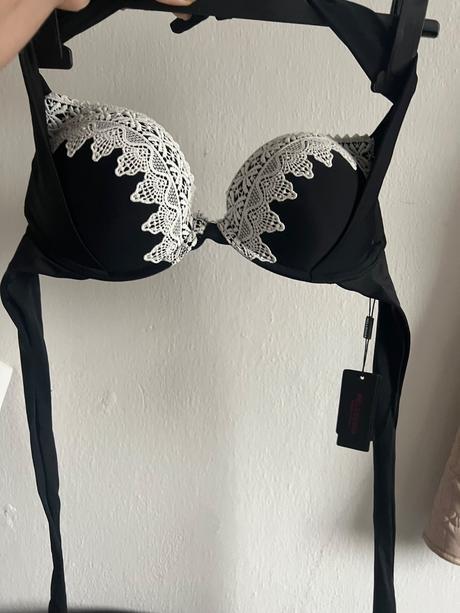 Relleciga plavky podprsenka vrch extra push up, relleciga,l