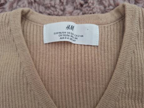 Svetrikove tričko, h&m,104