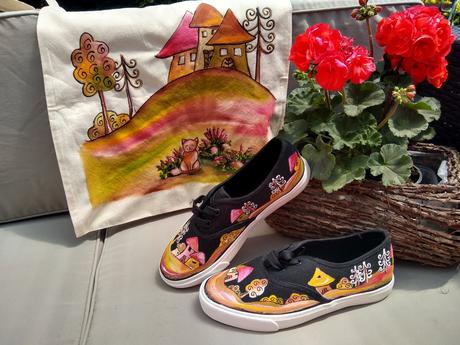 Maľované tenisky, 36 / 37 / 38 / 39 / 40