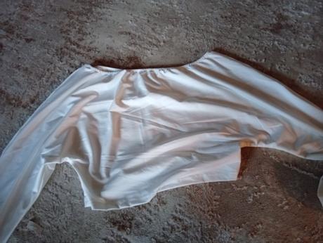 Shein crop top off shoulder, l / m