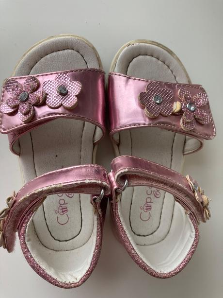 Sandálky, cupcake,23