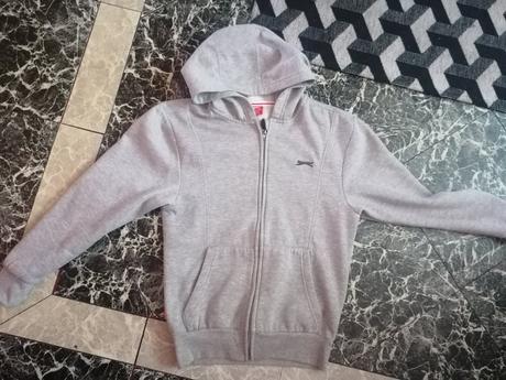 Mikina sivá slezinger, slazenger,146