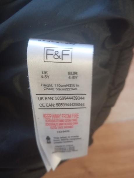 Dievčenska bundička dlhšia, f&f,104