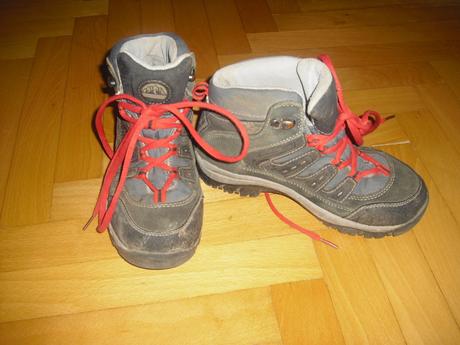 Turistické vyššie topánky, 34