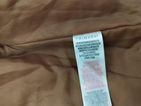 Úžasný kožúšok - bundička, primark,74