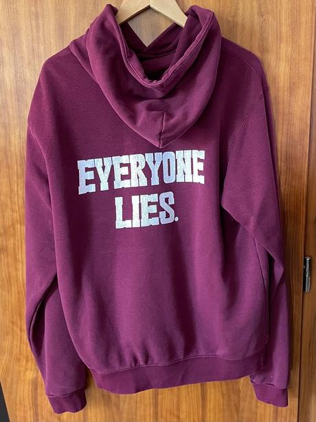 Freakclothing bordová mikina s potlačou m, m