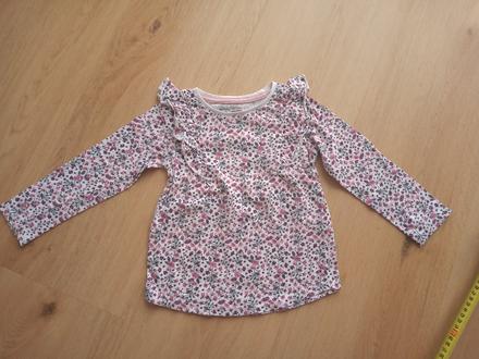 Kvietkované tričko s volánmi, 104