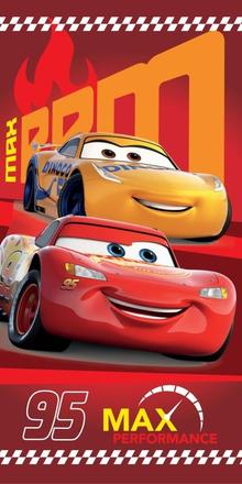 Osuška cars 95 red 70/140,