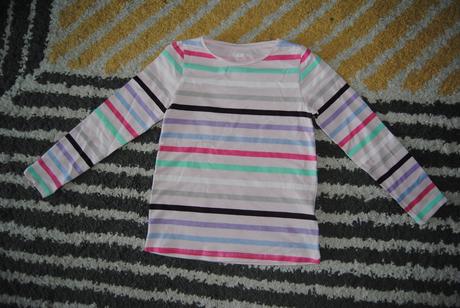Pásikavé tričko 110/116, h&m,110