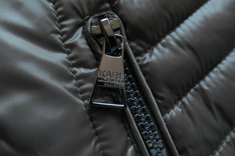 Karl lagerfeld nadherna,kvalitna,nova bunda m/l, l / m