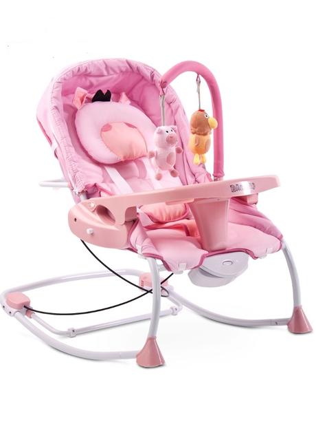 Detské ležadlo rancho pink,