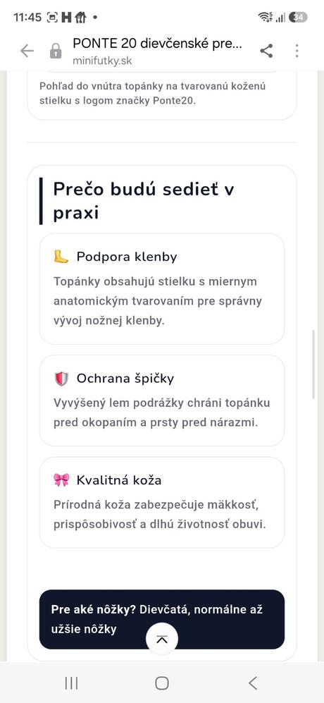 Prechodné topánky ponte, 31