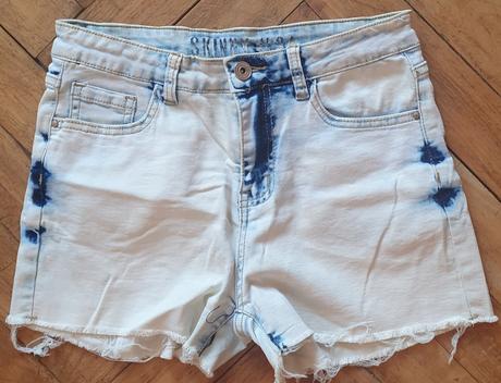 Dievčenské riflové kraťasy, 164