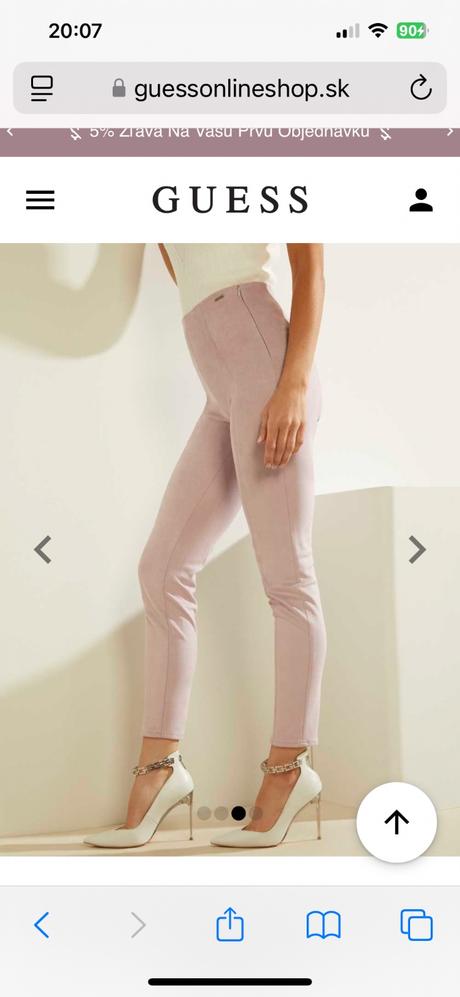 Luxusná original guess košeľa 1x oblečená, guess,s