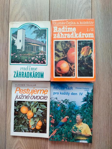 Knihy - záhrada, 