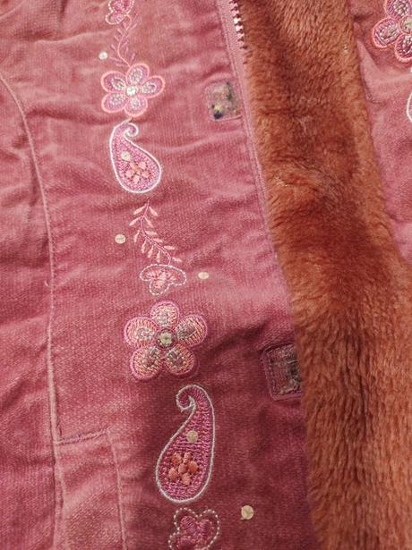 Adam's kids ružový kabat, adams,98