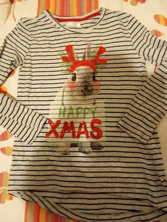 2x vianočné tricko, pepco,134