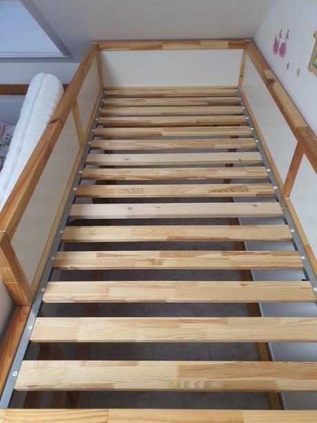 Detská obojstranná posteľ kura ikea, šírka (cm): 90,dĺžka (cm): 200