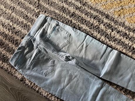 Riflové leggings, h&m,140