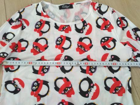 Tučniakové predĺžené tričko, tunika, m