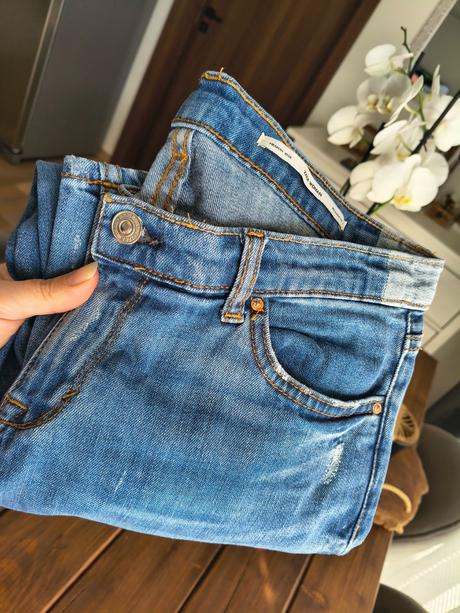 Zara woman relaxed fit džínsy m, zara,m