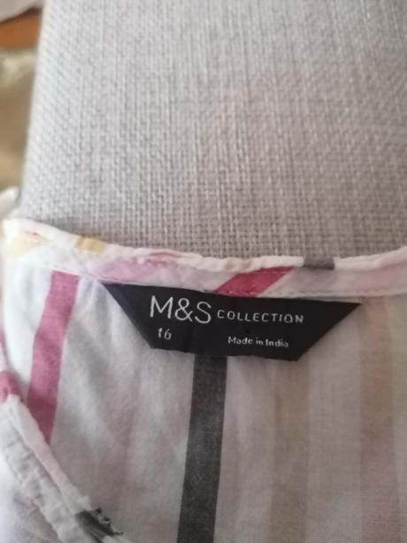 Bavlnená blúzka, marks & spencer,44