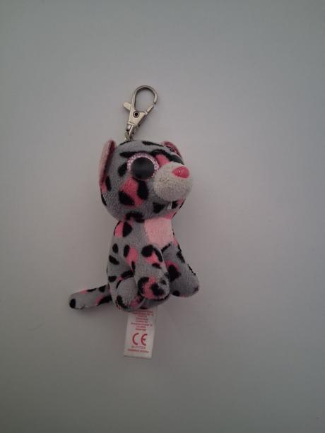 Kľúčenka prívesok plyšák tiger leopard mačka, 
