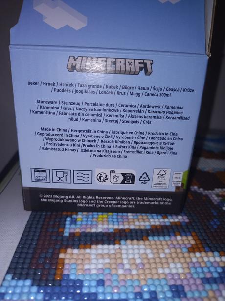 Minecraft hrnček,
