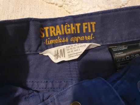 Nohavice elegantné h&m 92, h&m,92