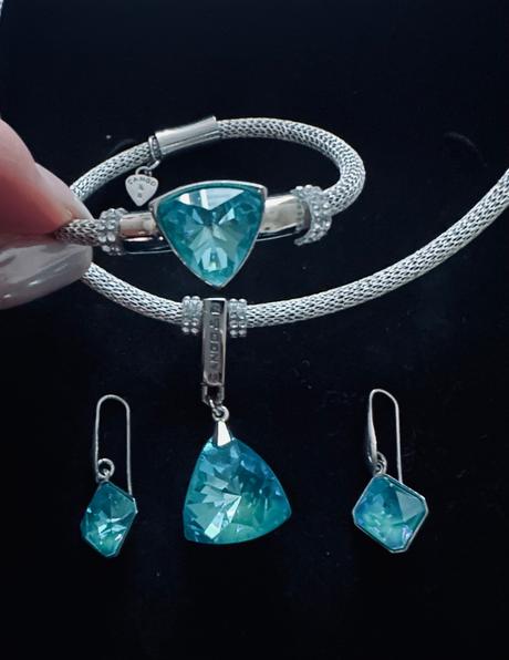 Súprava šperkov tyrkys zn. cango&rinaldi originál, 