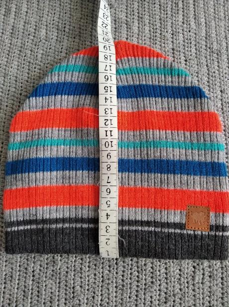 Čiapka s reflexnými pásikmi - veľ. 104/110, f&f,104