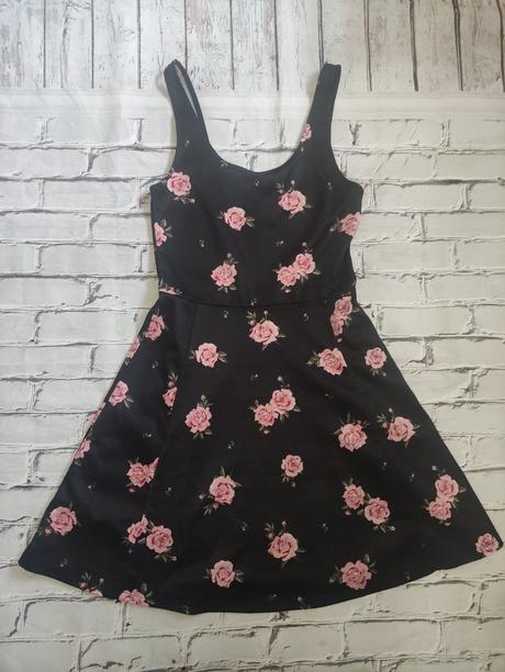 Kvetovane šaty, h&m,36