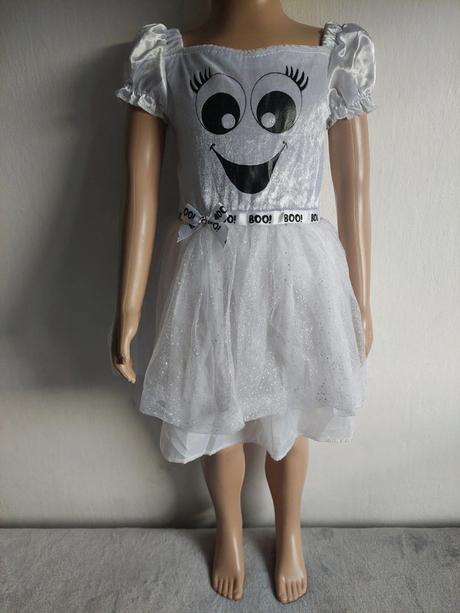 Strašidlo / duch karnevalové šaty veľ.104,