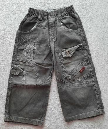 Menčestrové nohavice 92, 92