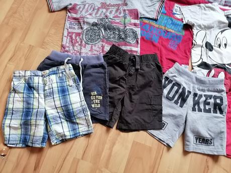 Letný balík do škôlky - tričká, kraťasky 98/104, 104