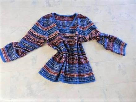 Pulóver s nórskym vzorom, xl