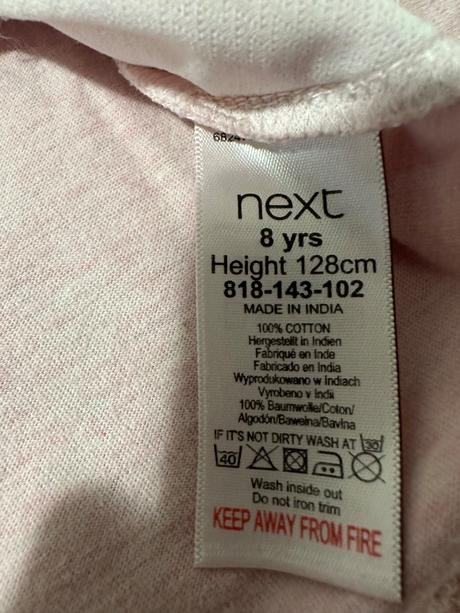 Dievčenské tričko, next,128