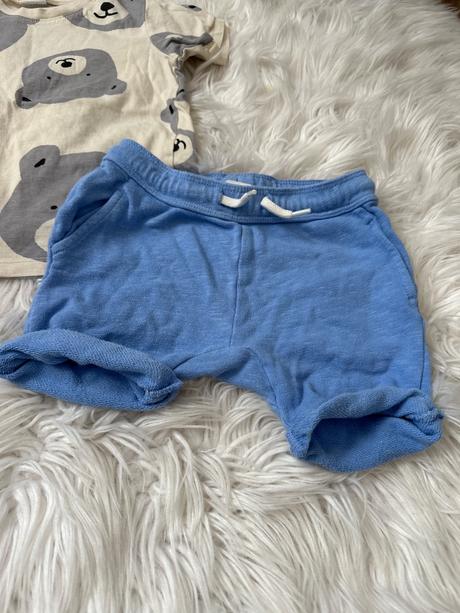 Teplakove šortky h&m, h&m,86