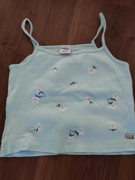 Tričko na ramienka, 158