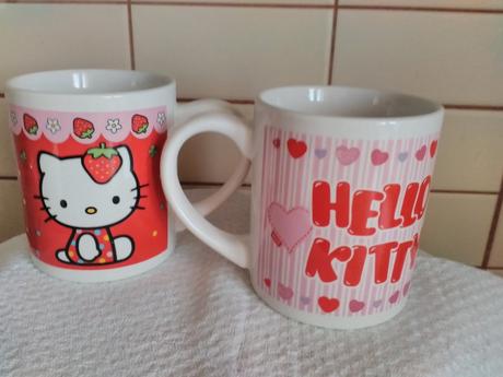 Šálky hello kitty 2x, 