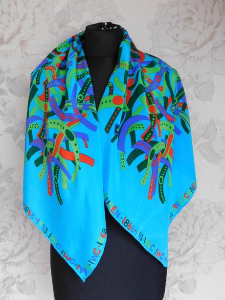 Linda gs kvalitná luxusna hodvabna šatka, xl